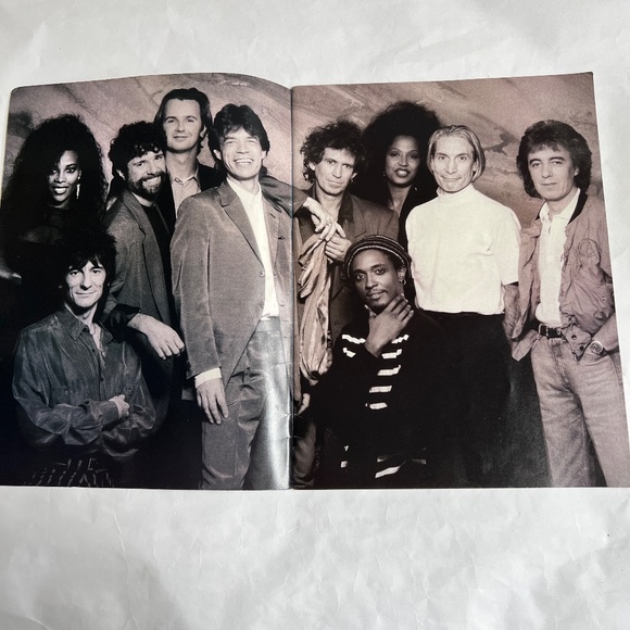 ROLLING STONES Concert Program Tour Book 12" x 16" STEEL WHEELS Canadian 1989 - Picture 11 of 11